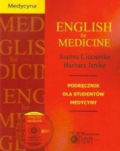 English for Medicine + CD - Joanna Ciecierska, Barbara Jenike