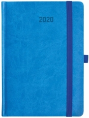 Kalendarz książkowy 2020 A5 - niebieski