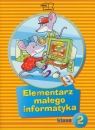 Elementarz małego informatyka 2 Podręcznik z płytą CD Szkoła Stankiewicz-Chatys Anna, Sęk Ewelina