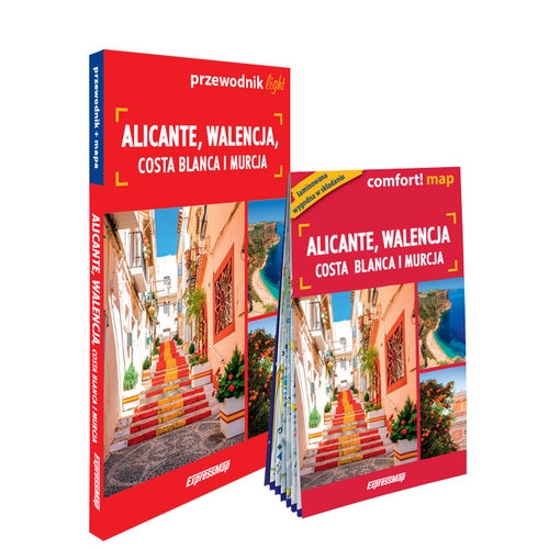Alicante, Walencja, Costa Blanca i Murcja light: przewodnik + mapa