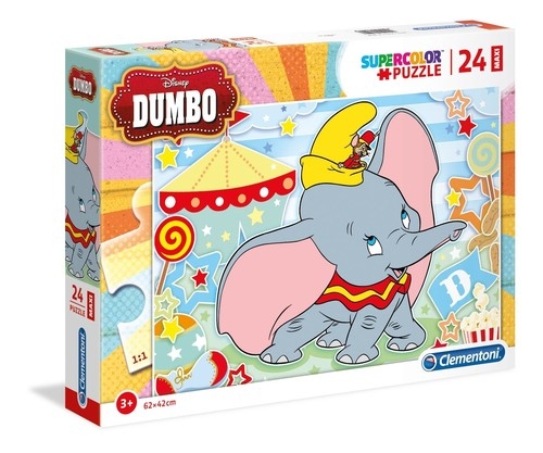 Puzzle 24 Maxi SuperColor Dumbo (28501)