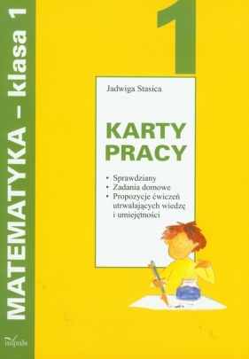 Karty pracy Matematyka kl 1 - Stasica Jadwiga<br />