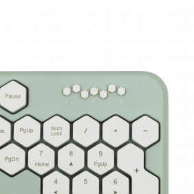 Klawiatura bezprzewodowa Keybe - Honey Cool Grey