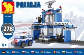 Klocki plastikowe Dromader policja komisariat 278 elementów (130-92898)
