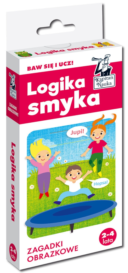 Logika smyka. Zagadki obrazkowe. Kapitan Nauka