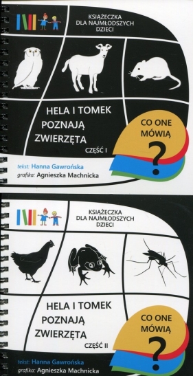 Hela i Tomek poznają zwierzęta Część 1-2 - Hanna Gawrońska