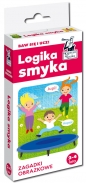 Logika smyka. Zagadki obrazkowe. Kapitan Nauka - Magdalena Trepczyńska