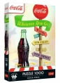 Puzzle 1000 Premium Plus Coca Cola Gdziekolwiek zmierzasz