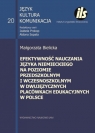 Efektywność nauczania języka niemieckiego na poziomie przedszkolnym i wczesnoszkolnym w dwujęzycznyc