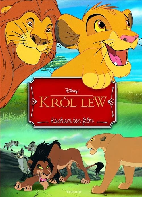 Król Lew Kocham ten film (Uszkodzona okładka)