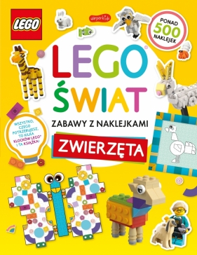 LEGO świat. Zabawy z naklejkami. Zwierzęta - Opracowanie zbiorowe
