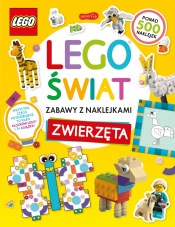 LEGO świat. Zabawy z naklejkami. Zwierzęta - Opracowanie zbiorowe