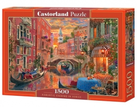 Puzzle 1500 el.C-151981-2 Romantic Evening in Venice