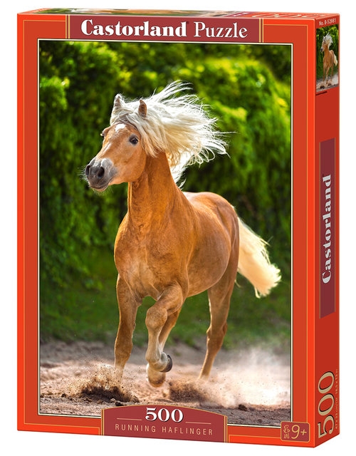 Puzzle Running Haflinger 500