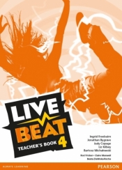 Live Beat PL 4 Teacher's Book (do wersji wieloletniej) + CD