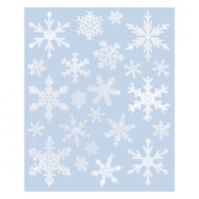 Naklejki na okno Z Design - Płatki śniegu (52298)