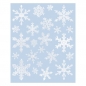 Naklejki na okno Z Design - Płatki śniegu (52298)