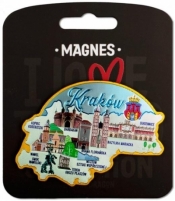 Magnes I love Poland Kraków ILP-MAG-A-KRA-24