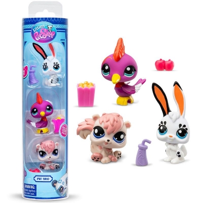 Littlest Pet Shop 3-pak Zwierzątek Park