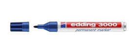 Marker pemanentny Edding 300 niebieski. 300/003 okągła końcówka 1,5-3mm