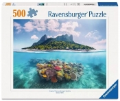 Ravensburger, Puzzle 500: Wodny krajobraz wyspy (12001798)