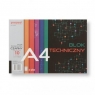 Blok techniczny A4 Premium czarny 180g 10 arkuszy