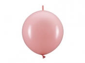 Balony z łącznikiem jasno różowe 33cm 20szt