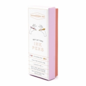 Zestaw 2 długopisów Rosewood&Blush w pudełku