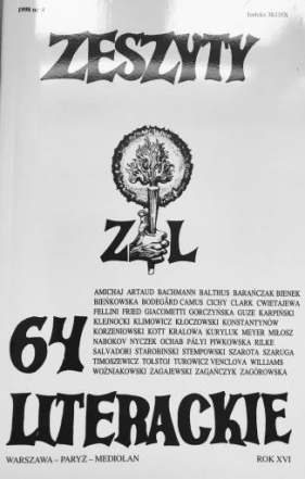 Zeszyty literackie 64 4/1998 - praca zbiorowa
