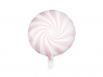 Balon foliowy Partydeco cukierek jasny różowy 45 cm 18cal (FB20P-081J)