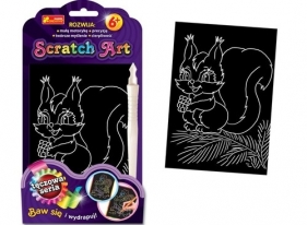 Scratch Art Wiewiórka