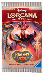 Disney Lorcana: Reign of Jafar Booster - Zestaw Dodatkowy, 12 kart