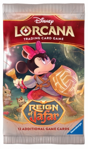 Disney Lorcana: Reign of Jafar Booster - Zestaw Dodatkowy, 12 kart