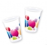 Kubki plastikowe 200ml (8szt.) Flying Ballons