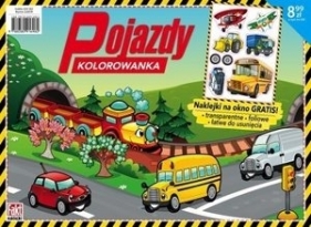 Pojazdy. Kolorowanka - Opracowanie zbiorowe