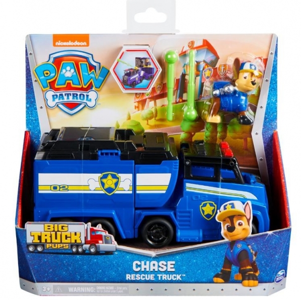 Pojazd z figurką Psi Patrol Big Truck Pups Chase (6063832/20136536)