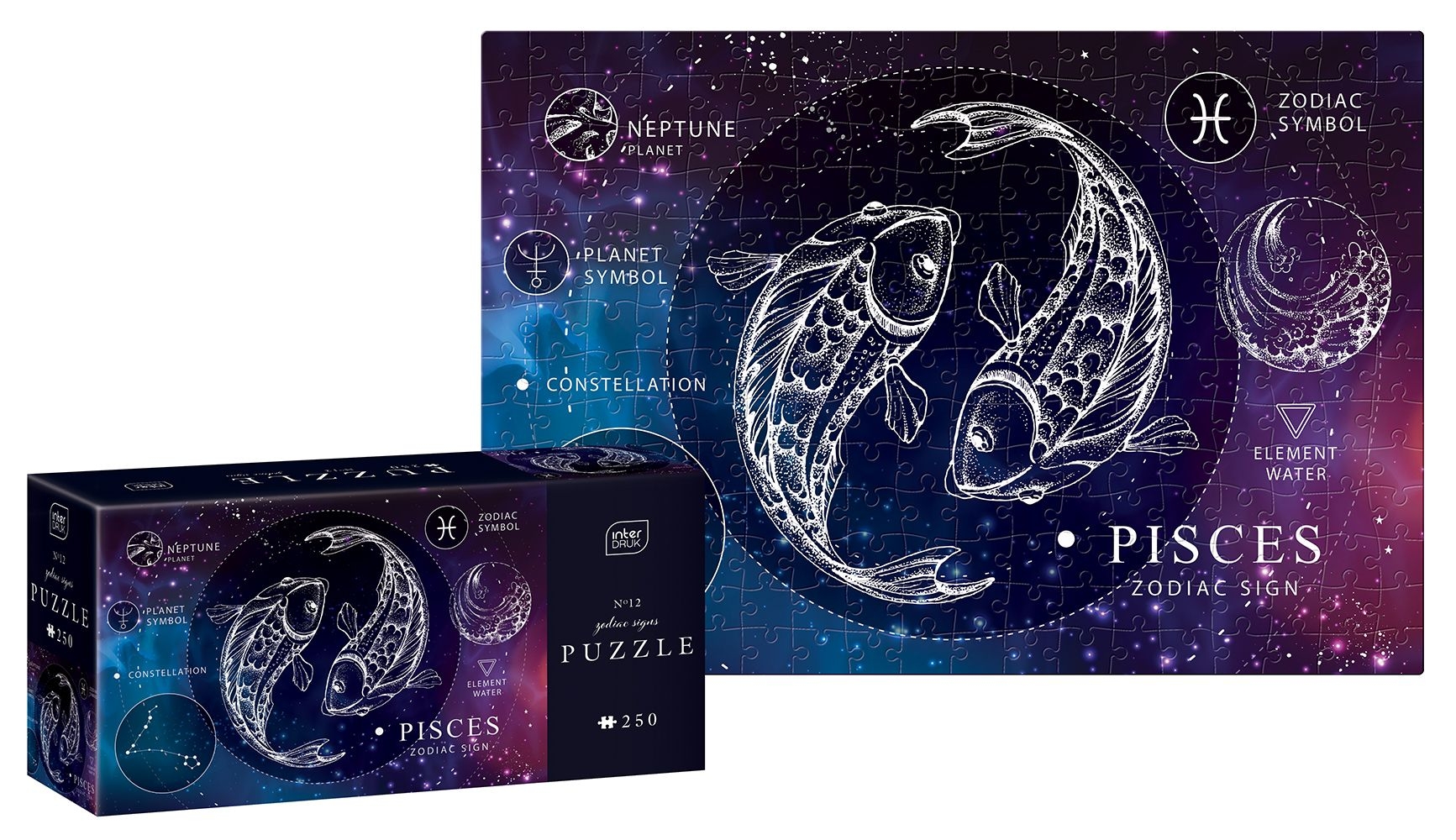 Puzzle 250: Zodiac Signs 12 - Pisces
