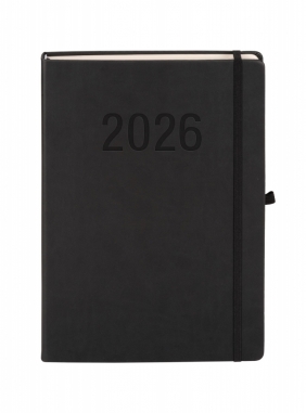 Kalendarz 2026 Memofix A4 DNS - Czarny