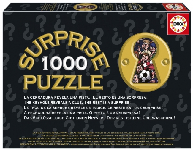 Puzzle 1000 (Surprise Puzzle) Piłka nożna