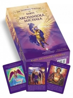 Karty Archanioła Michała 44 karty + książka - dr Doreen Virtue