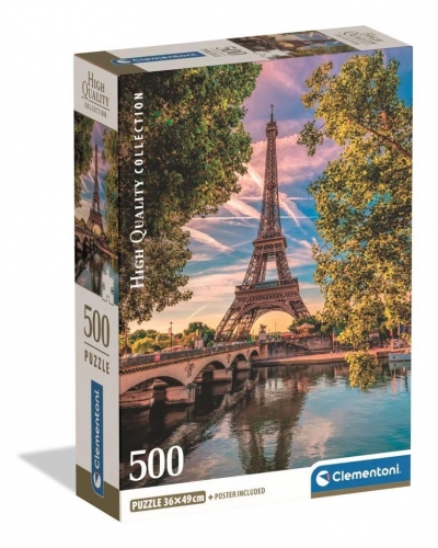 Puzzle - Along The Seine, 500 el.