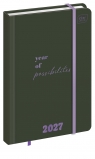 Kalendarz książkowy A6/192k Metallic - Possibilities
