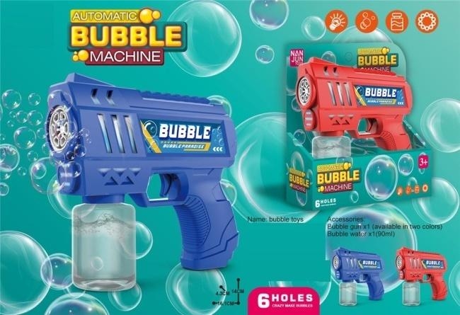 Pistolet na bańki na baterie