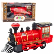 Lokomotywa klasyczna elektryczna światła dźwięki