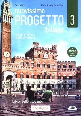 Nuovissimo Progetto italiano 3 Libro dello studente + CD - Marin Telis