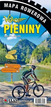 Mapa rowerowa - Pieniny 1: 30 000 w.2024 - Opracowanie zbiorowe