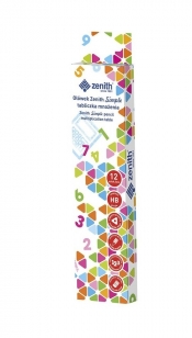 Ołówek Zenith Simple tabliczka mnożenia box 12 sztuk