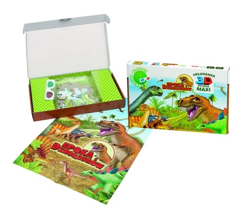 Puzzle Maxi Epoka Dinozaurów 60 (UKED 0984)