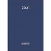 Kalendarz 2021 A5 Szefa granatowy HERLITZ