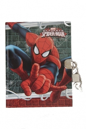 Pamiętnik z kłódką Spider-Man 60 kartek - <br />